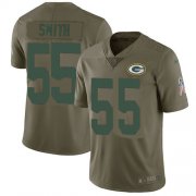 Wholesale Cheap Nike Packers #55 Za'Darius Smith Olive Men's Stitched NFL Limited 2017 Salute To Service Jersey