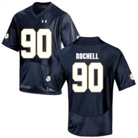 Wholesale Cheap Notre Dame Fighting Irish 90 Isaac Rochell Navy College Football Jersey