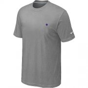 Wholesale Cheap Nike Dallas Cowboys Chest Embroidered Logo T-Shirt Grey