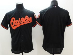 Wholesale Cheap Orioles Blank Black Flexbase Authentic Collection Stitched MLB Jersey