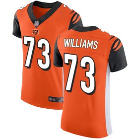 Wholesale Cheap Nike Bengals #73 Jonah Williams Orange Alternate Men\'s Stitched NFL Vapor Untouchable Elite Jersey