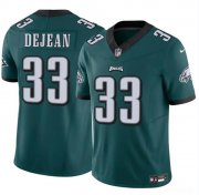 Cheap Men's Philadelphia Eagles #33 Cooper DeJean Green 2024 Draft F.U.S.E. Vapor Untouchable Limited Football Stitched Jersey