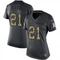 Wholesale Cheap Nike Rams #21 Donte Deayon Black Women's Stitched NFL Limited 2016 Salute to Service Jersey