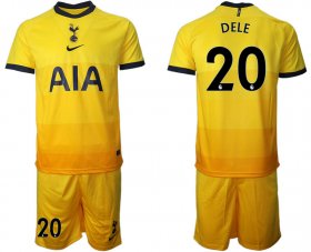 Wholesale Cheap Men 2021 Tottenham Hotspur Hotspur away 20 soccer jerseys