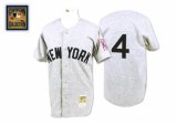 Wholesale Cheap Mitchell And Ness 1939 Yankees #4 Lou Gehrig Grey Stitched MLB Jersey