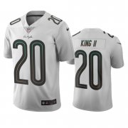 Wholesale Cheap Los Angeles Chargers #20 Desmond King White Vapor Limited City Edition NFL Jersey