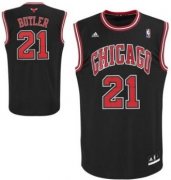 Wholesale Cheap Chicago Bulls #21 Jimmy Butler Black Swingman Jersey