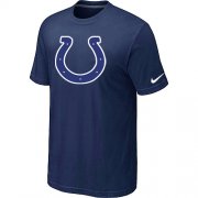 Wholesale Cheap Nike Indianapolis Colts Sideline Legend Authentic Logo Dri-FIT NFL T-Shirt Midnight Blue