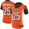 Wholesale Cheap Nike Bengals #25 Giovani Bernard Orange Alternate Women's Stitched NFL Vapor Untouchable Limited Jersey