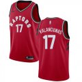 Wholesale Cheap Nike Raptors #17 Jonas Valanciunas Red NBA Swingman Icon Edition Jersey