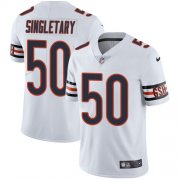Wholesale Cheap Nike Bears #50 Mike Singletary White Men's Stitched NFL Vapor Untouchable Limited Jersey