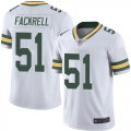Wholesale Cheap Nike Packers #51 Kyler Fackrell White Men's Stitched NFL Vapor Untouchable Limited Jersey