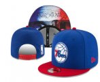 Wholesale Cheap Philadelphia 76ers Snapback Ajustable Cap Hat YD 2