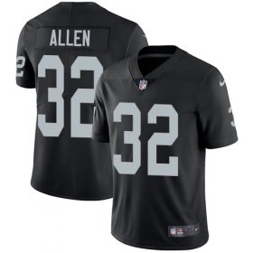 Wholesale Cheap Nike Raiders #32 Marcus Allen Black Team Color Men\'s Stitched NFL Vapor Untouchable Limited Jersey