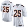 Wholesale Cheap Nike Broncos #25 Chris Harris Jr White Men's Stitched NFL Game Event Jersey