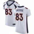 Wholesale Cheap Nike Broncos #83 Matt LaCosse White Men's Stitched NFL Vapor Untouchable Elite Jersey