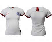 Wholesale Cheap Women's England Blank Home Soccer Country Jersey