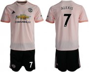 Wholesale Cheap Manchester United #7 Alexis Away Soccer Club Jersey