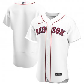 Wholesale Cheap Boston Red Sox Men\'s Nike White Home 2020 Authentic Official Team MLB Jersey