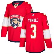 Wholesale Cheap Adidas Panthers #3 Keith Yandle Red Home Authentic Stitched NHL Jersey