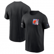 Wholesale Cheap Men's Cleveland Browns Black 2023 Crucial Catch Sideline Tri-Blend T-Shirt