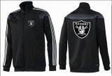 Wholesale Cheap NFL Las Vegas Raiders Team Logo Jacket Black_3