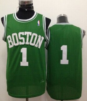 Wholesale Cheap Boston Celtics #1 Walter Brown Green Swingman Throwback Jersey