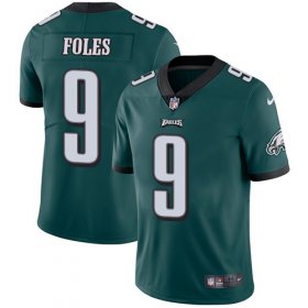 Wholesale Cheap Nike Eagles #9 Nick Foles Midnight Green Team Color Men\'s Stitched NFL Vapor Untouchable Limited Jersey