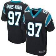 Wholesale Cheap Nike Panthers #97 Yetur Gross-Matos Black Team Color Men's Stitched NFL Vapor Untouchable Elite Jersey