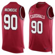 Wholesale Cheap Nike Cardinals #90 Robert Nkemdiche Red Team Color Men's Stitched NFL Limited Tank Top Jersey