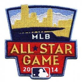 Wholesale Cheap Stitched 2014 MLB All-Star Game Jersey Patch In Minnesota Twins (Target Field)