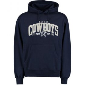 Wholesale Cheap Dallas Cowboys Kestrel Pullover Hoodie Navy