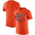 Wholesale Cheap Detroit Tigers Nike Practice Performance T-Shirt Orange