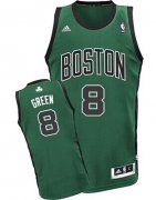 Wholesale Cheap Boston Celtics #8 Jeff Green Green With Black Swingman Jersey