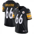 Wholesale Cheap Nike Steelers #66 David DeCastro Black Team Color Men's Stitched NFL Vapor Untouchable Limited Jersey