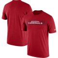Wholesale Cheap Arizona Cardinals Nike Sideline Seismic Legend Performance T-Shirt Cardinal
