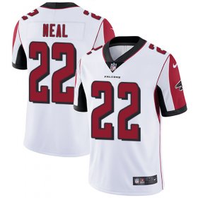 Wholesale Cheap Nike Falcons #22 Keanu Neal White Men\'s Stitched NFL Vapor Untouchable Limited Jersey