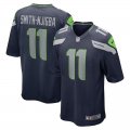 Wholesale Cheap Nike Seattle Seahawks #11 Jaxon Smith Njigba Navy 2023 NFL Draft Vapor Limited Jersey