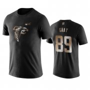 Wholesale Cheap Falcons #89 Alex Gray Black NFL Black Golden 100th Season T-Shirts