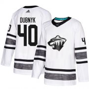 Wholesale Cheap Adidas Wild #40 Devan Dubnyk White Authentic 2019 All-Star Stitched NHL Jersey