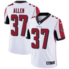 Wholesale Cheap Nike Falcons #37 Ricardo Allen White Men\'s Stitched NFL Vapor Untouchable Limited Jersey