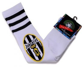 Wholesale Cheap Juventus Soccer Football Sock White