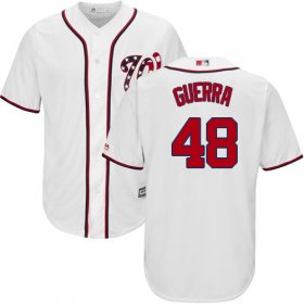 Wholesale Cheap Nationals #48 Javy Guerra White New Cool Base Stitched Youth MLB Jersey