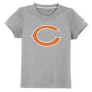 Wholesale Cheap Chicago Bears Sideline Legend Authentic Logo Youth T-Shirt Grey