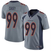 Wholesale Cheap Nike Broncos #99 Jurrell Casey Gray Men's Stitched NFL Limited Inverted Legend Jersey