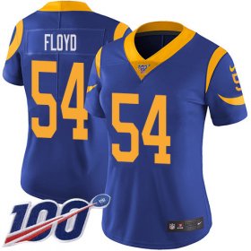 Wholesale Cheap Nike Rams #54 Leonard Floyd Royal Blue Alternate Women\'s Stitched NFL 100th Season Vapor Untouchable Limited Jersey