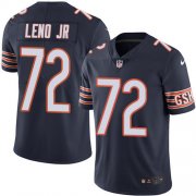 Wholesale Cheap Nike Bears #72 Charles Leno Jr Navy Blue Team Color Men's Stitched NFL Vapor Untouchable Limited Jersey