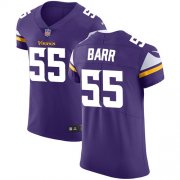 Wholesale Cheap Nike Vikings #55 Anthony Barr Purple Team Color Men's Stitched NFL Vapor Untouchable Elite Jersey