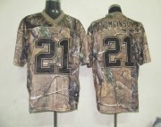 Wholesale Cheap Jets #21 LaDainian Tomlinson Camouflage Realtree Embroidered NFL Jersey