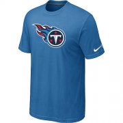 Wholesale Cheap Nike Tennessee Titans Sideline Legend Authentic Logo Dri-FIT NFL T-Shirt Indigo Blue